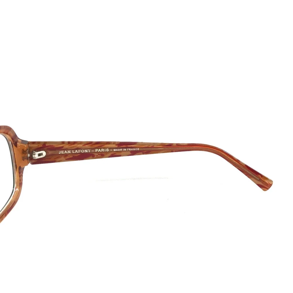 Jean Lafont Eyeglasses Frames EXLIBRIS 537 Black Brown Square Full Rim 52-18-137